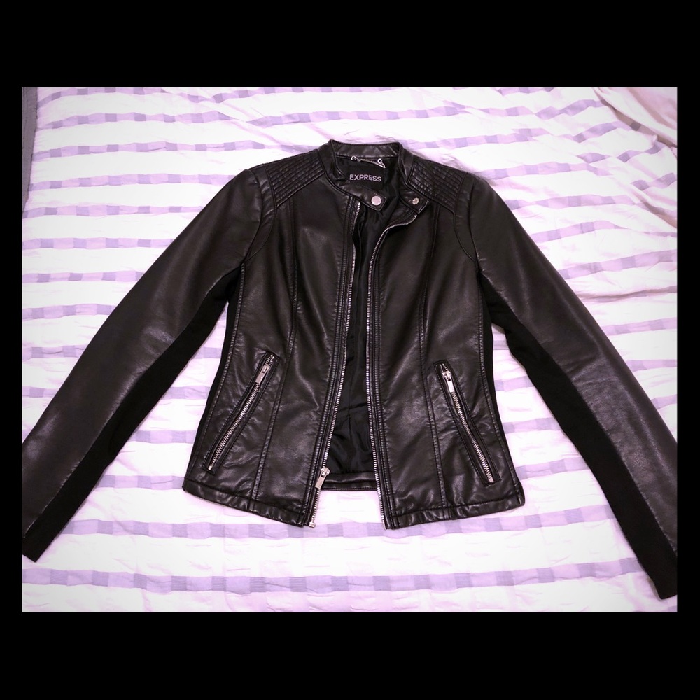 Express (minus the) leather jacket